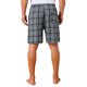 thumbnail image 3 of INSPIRE CHIC Pantalones Cortos de Pijama de Verano para Hombre con Cintura Elástica y Cuadros Casuales 32 Gris, 3 of 6