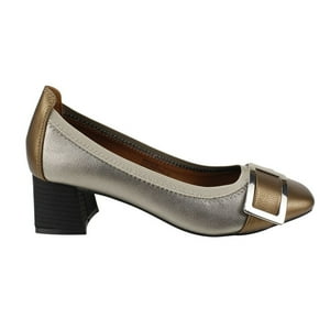 Zapato Agua De Coco Bitono Plateado