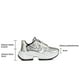 thumbnail image 4 of Zapatilla Deportiva Mujer Plateado Glitter Weide TFA208 Mujer, 4 of 6