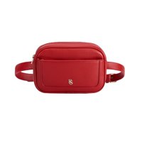 Ecosusi - Banano Moderno De Cuero Vegano - Rojo