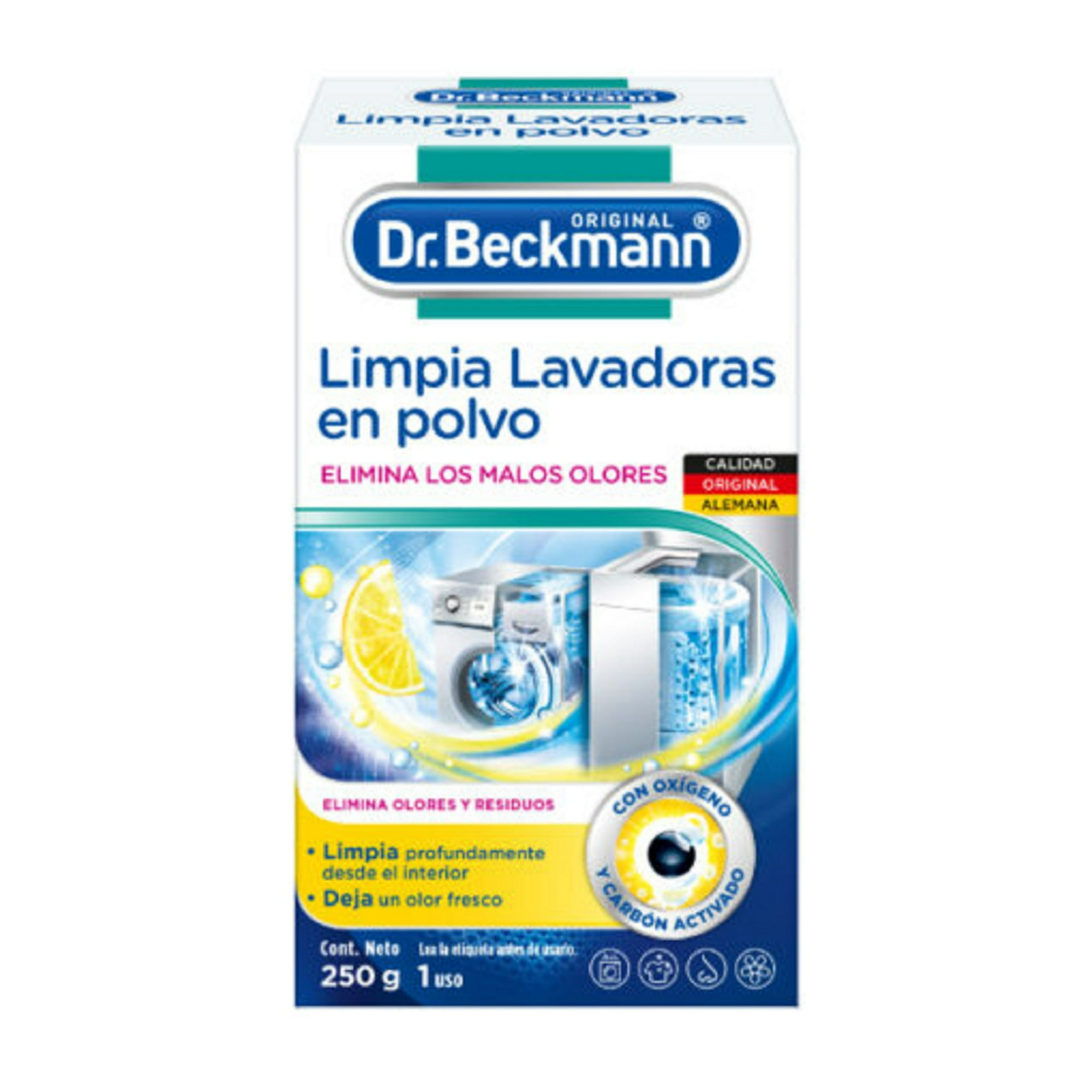 Limpia Lavadoras Dr. Beckmann Polvo 250gr