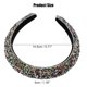thumbnail image 2 of Unique Bargains 1 Pc Diadema de Diamantes de Imitación Diadema Acolchada Brillante Accesorios para el Cabello para Mujeres Multicolor 1.18 Pulgadas, 2 of 7