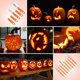 thumbnail image 3 of Kit de tallado de calabazas CHRYZTAL 13 piezas – Herramientas de acero inoxidable, 3 of 6
