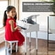 thumbnail image 2 of Mini Piano De Cola Para Niños Rojo Con Accesorios, 2 of 7