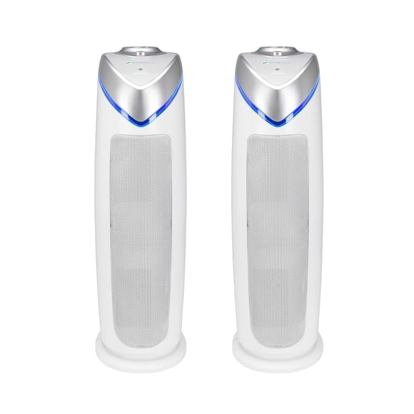 Purificador de aire GermGuardian AC4825W2PK HEPA 13 743 m² blanco
