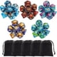thumbnail image 1 of Set Dados Poliédricos CiaraQ 35 Piezas Acrílico DND RPG, 1 of 3