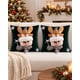 thumbnail image 1 of Pack de 2 Fundas para Cojín Navideñas 45x45 cm Colección Premium en Relieve 3D, 1 of 8