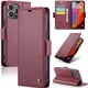 thumbnail image 1 of CaseMe tipo cartera iPhone 15 Pro con cierre magnético, RFID, tarjetero, soporte, carga inalámbrica, 1 of 5