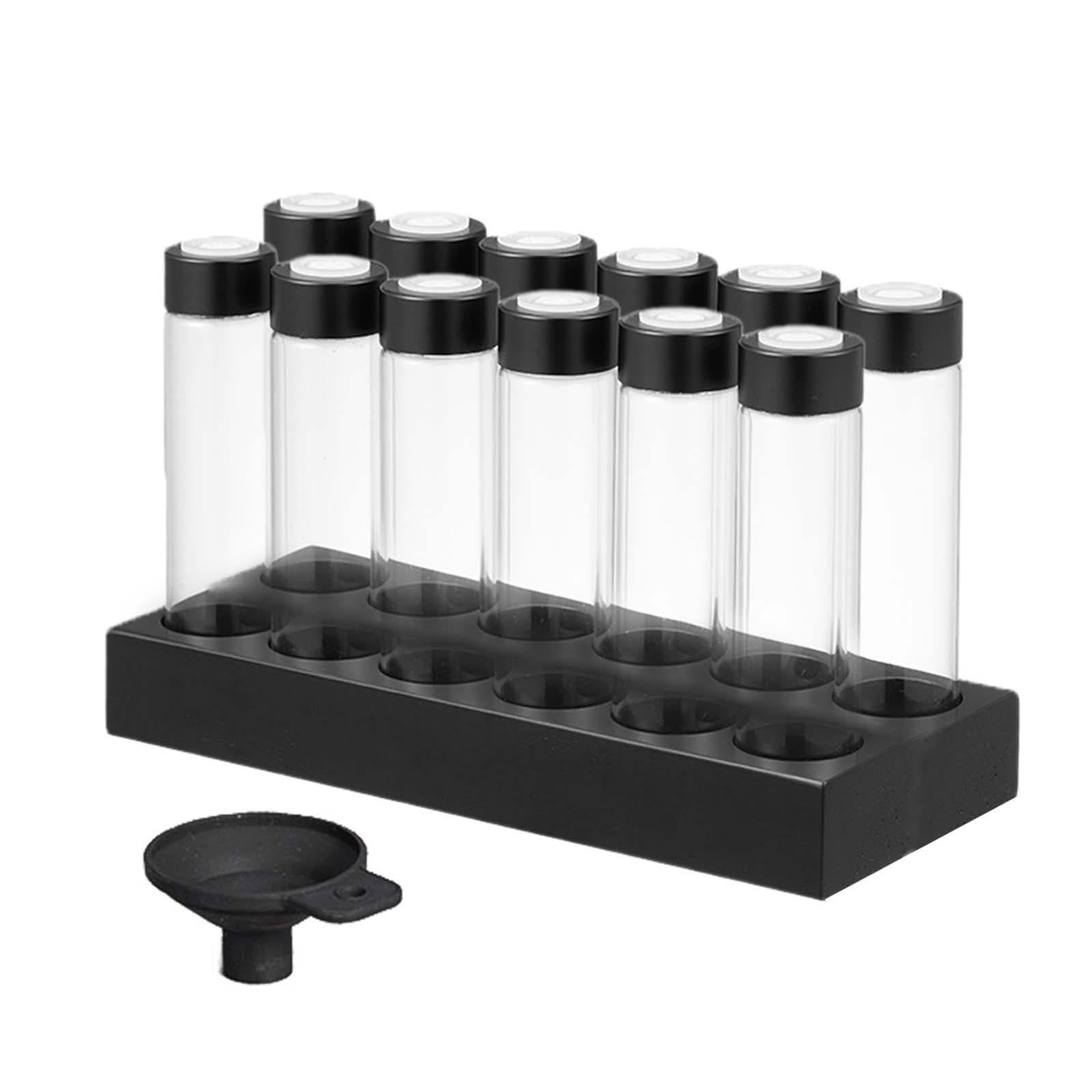 Bothyi - Dispensador De Granos De Café, Contenedores De Almacenamiento De Granos De Café Para Despensa De Cafetería Minorista, 12 Agujeros