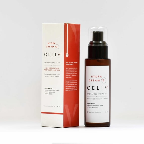 Crema Gel Hidratante AM Hydra Cream 72h 60ml CELIV