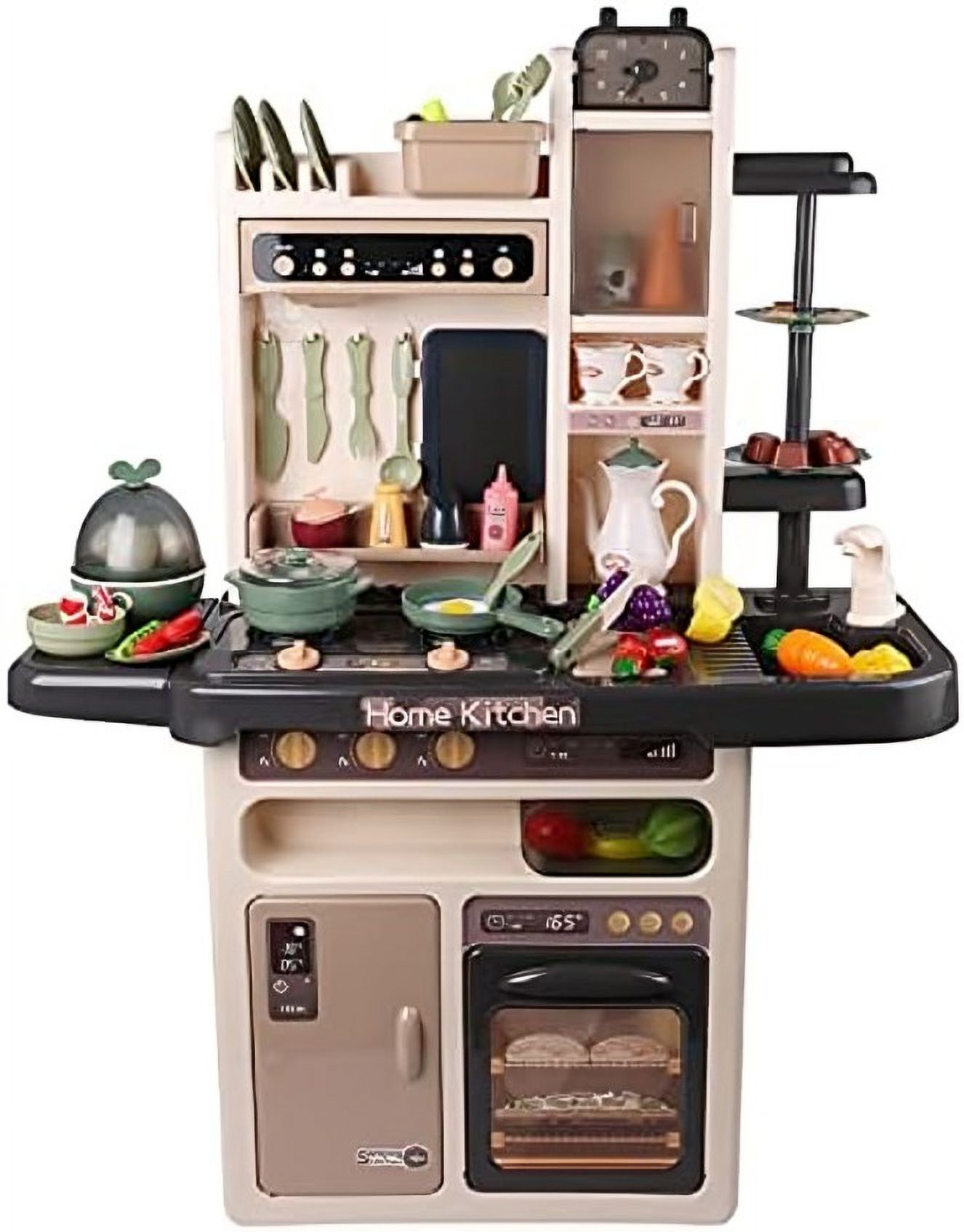 Genérico - Cocina 65 Pcs, Color Marron 93.5*71*28.5