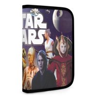 Desmarcar - Star Wars Bolsa De Almacenamiento Plegable Portátil Con Compartimentos, Organizador De Herramientas Multi-Bolsillo, Uso Dual Viaje Y Hogar 26.5*17.8Cm