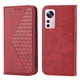 thumbnail image 3 of Funda Flip FOXDOCK para Xiaomi 12 Pro , Estilo Billetera con Diseño Rombo, Correa de Mano y Soporte, Uso Diario, 3 of 6