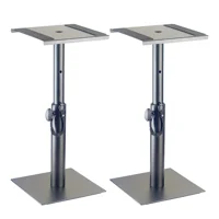 Atril Para Parlantes De Pie Stagg - Pack X 2 Uni Color Negro Smos05Set