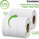 thumbnail image 2 of Rollos de papel higiénico Jumbo SonEat de 2 capas y 1000 m para dispensador, 2 of 8