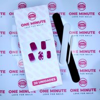 One Minute - Uñas Gel Semicuradas Diseño 117