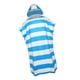 thumbnail image 2 of Surf Poncho Sudor Absorbente Toalla De Playa Con Capucha Hombres Mujeres Natación Capa Azul, 2 of 5