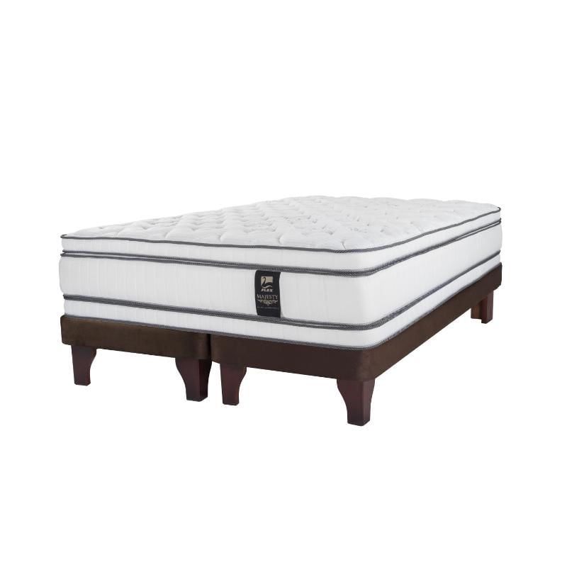Flex - Cama Europea Majesty 2 Plaza Base Dividida