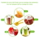 thumbnail image 2 of Compresora de cítricos de 2 paquetes, Premium Heavy Duty Juicer de ayuda mental para limón, Prensa de mano de 2,35 pulgadas Compresora de jugo de limón, Herramienta de barra de compresora de, 2 of 3