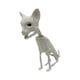 thumbnail image 2 of Estatua De Esqueleto De Animal De Halloween, Decoración Aterradora Para El Hogar, Centro De Mesa, Fiesta, Gato Civeta, 2 of 3