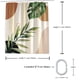 thumbnail image 3 of 1pc Green Leaf Shower Curtain, Tropical Bohemian Bathroom Curtain, Colorful Bath Accessories 71*71in, 3 of 4