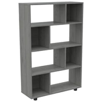 Fmfurniture - Biblioteca Modular 8 Repisas Fm-011G Gris