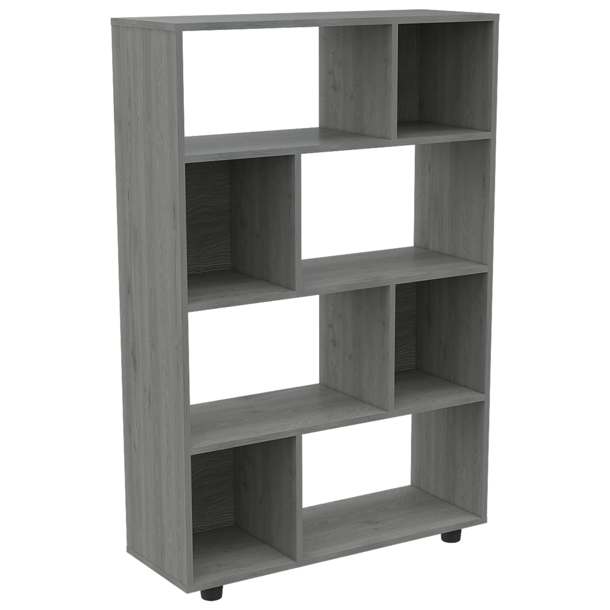 Fmfurniture - Biblioteca Modular 8 Repisas Fm-011g Gris