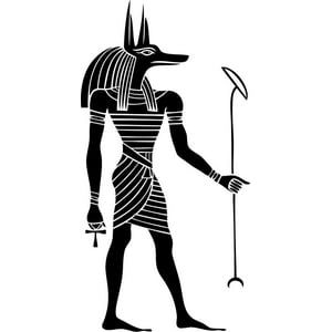 Rienda Libre Graphics - Decomural Egyptian Anubis Ancient Egypt Ws-18422