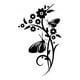 thumbnail image 1 of Decomural Garden Butterfly Floral Butterflies WS-19112, 1 of 2