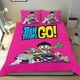 thumbnail image 1 of Juego de Funda de Edredón Teen Titans Go 3 Piezas 173cm x 218cm, 1 of 6