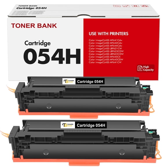 Cartucho de tóner Banco de tóner compatible para Canon 054H 054