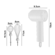 thumbnail image 2 of Batidora de mano eléctrica portátil inalámbrica, 3 velocidades, ajustable, ligera, recargable por USB, 2 of 5
