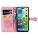 thumbnail image 3 of Funda Cartera FOXDOCK para iPhone 14 ProMax , Flip PU con Relieve de Gatos y Perros, Tarjetero y Soporte, 3 of 6
