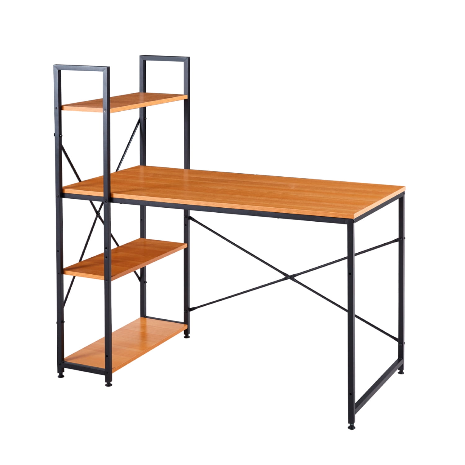 Oh! Mi Hogar ® - Escritorio Minimal Tower Caramel 120x60x74cm