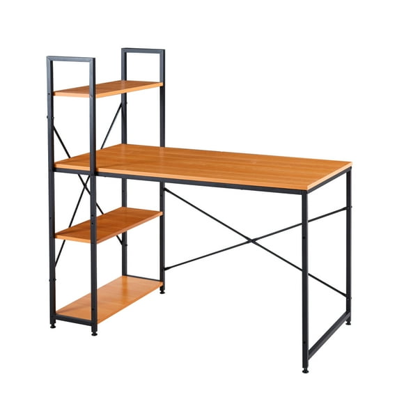 Escritorio Minimal Tower Caramel 120x60x74cm