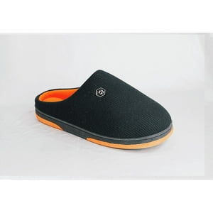 Chaudes - Pantufla Textil Men Noé Negro/Naranja M