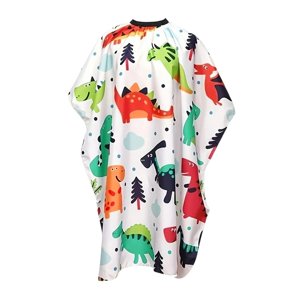 Ioensy - Delantal De Corte De Pelo De Poliéster Con Capa De Corte De Pelo Para Niños Para Peinar El Hogar Con Champú