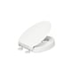 thumbnail image 1 of Asiento de inodoro KOHLER Hyten Elevated Quiet-Close blanco, 1 of 9