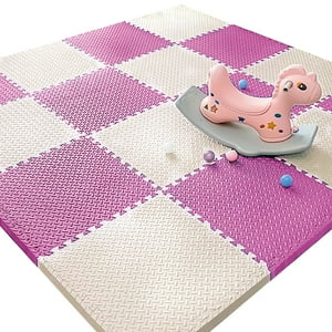 Babynest - Piso De Goma Eva Bebe Alfombra Debebe 10Mm 60X60Cm X8 Ryb