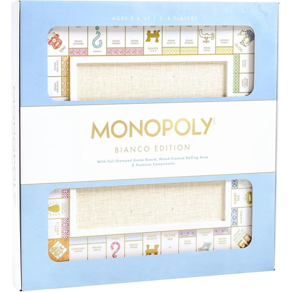 Juego de Mesa Monopoly Bianco Edition WS Game Company