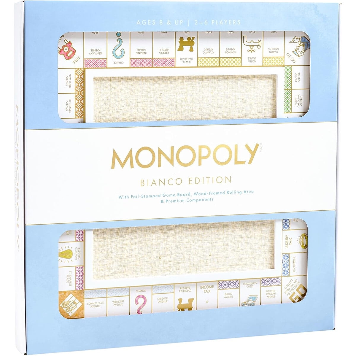 Juego De Mesa Monopoly Bianco Edition Ws Game Company