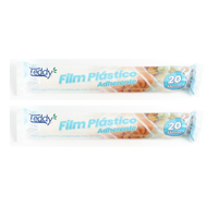 Film Plastico 20 Metros Teddy 2 Unidades