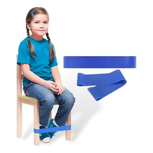 Cinta Rebotadora Para Silla Hiperactividad Niños Fitness Azul