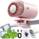 thumbnail image 1 of Ventilador clip coche LED 199 velocidades 16°C semi enfriamiento USB recargable 360°, 1 of 7