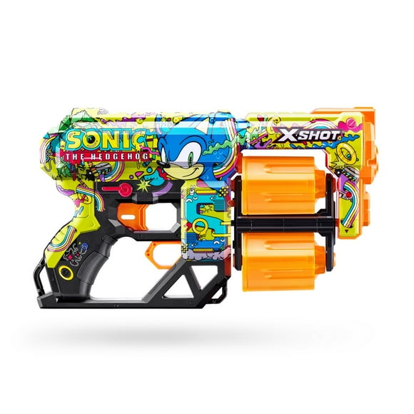 Lanzador de dardos X SHOT Sonic automático 12 dardos H spike