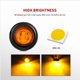 thumbnail image 4 of Lámpara LED Nilight TL-03, 10 unidades, 3/4 pulgadas, redonda, 12 V, 4 of 7