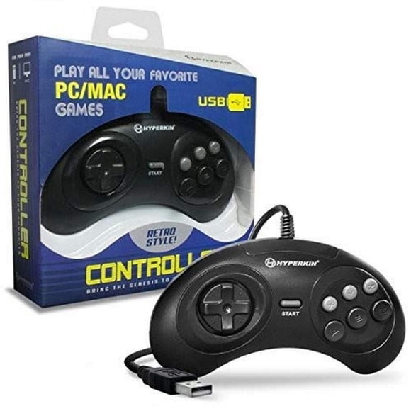Controlador Hyperkin GN6 USB para PC y Mac, estilo retro