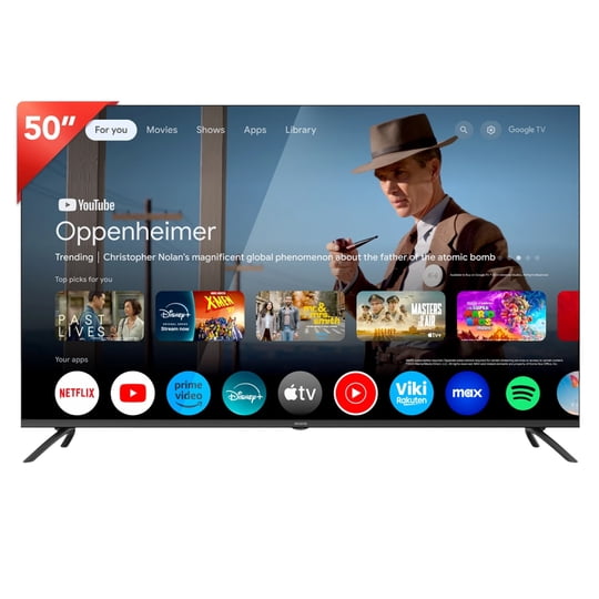 Aiwa - Televisor Smart Tv Led 50 4k Sistema Google Tv