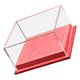 thumbnail image 2 of Vitrina Para Maquetas De Dos Coches A Escala 1/64, Accesorios Portátiles, Tapa De Acrílico Transparente Roja, 2 of 5
