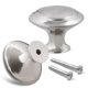 thumbnail image 4 of Perillas para gabinete Romeda color plata de acero inoxidable de 30 mm - 18 piezas, 4 of 7